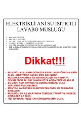 Gümüş Gri Elektrikli Ani Su Isıtıcılı Lavabo Mutfak Musluk Şofben Termal Musluk