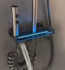ANTRESİT DIJITAL EKRAN  PİYANO FONKSİYONEL AKILLI DUŞ SİSTEM BANYO BATARYA ROBOT YAĞMURLAM AMBİYANS
